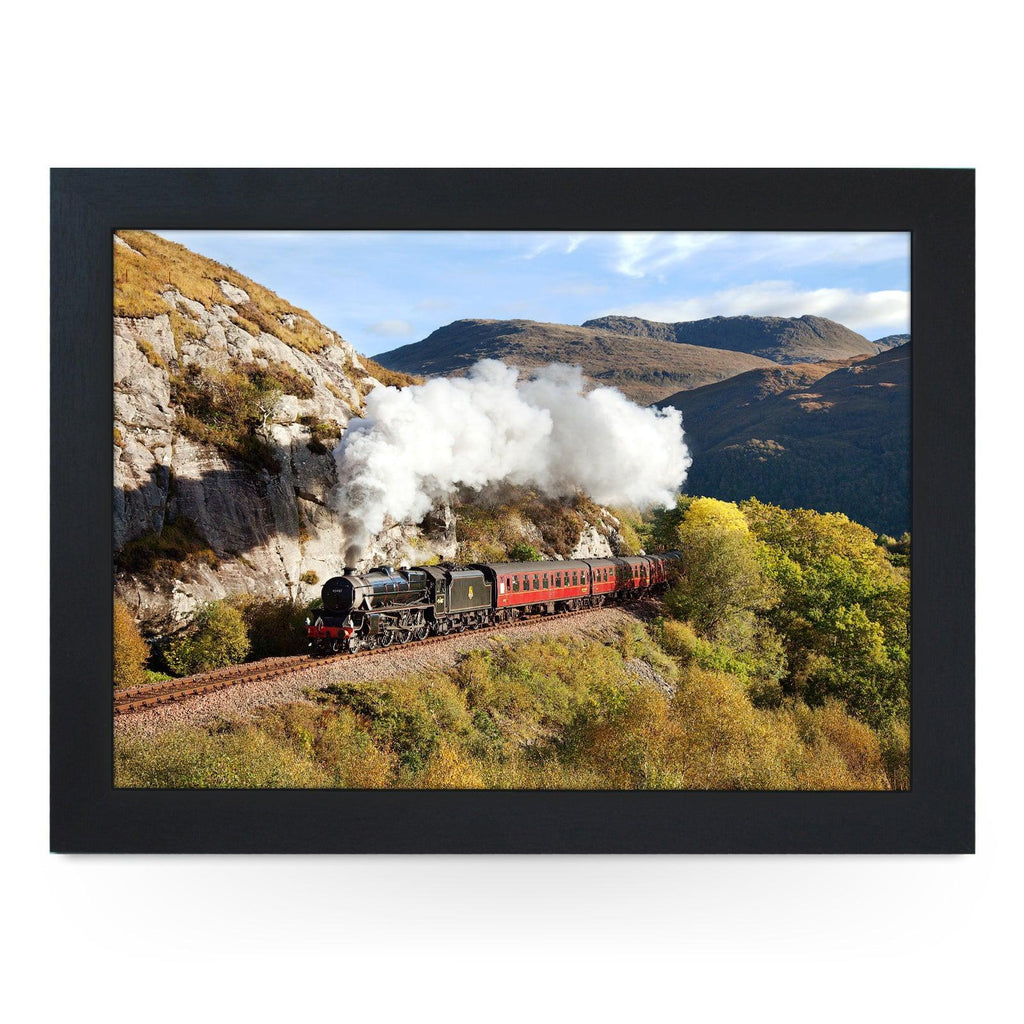 Black 5 near Polnish on the West Highland Train Lap Tray - JFS00001 Personalised Lap Trays