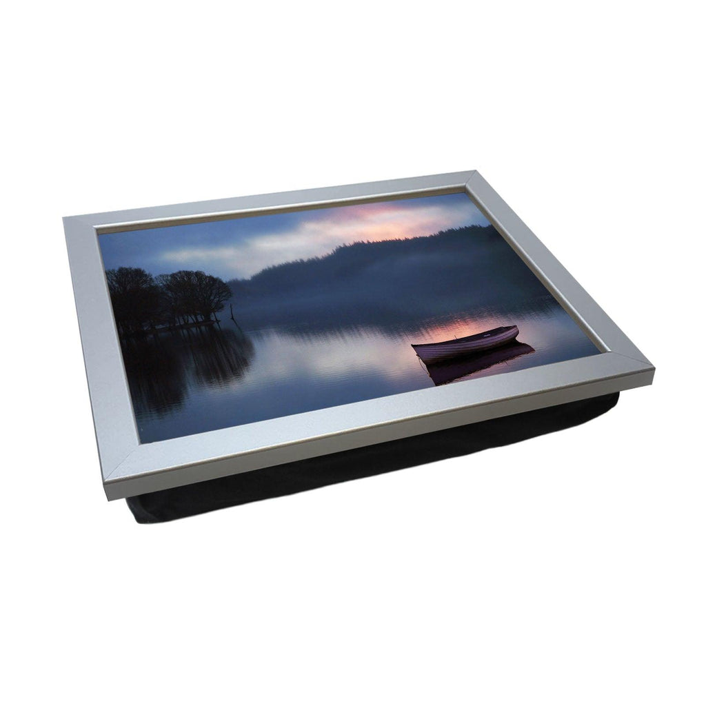 Boat on a Lake Lap Tray - L018 - Yoosh