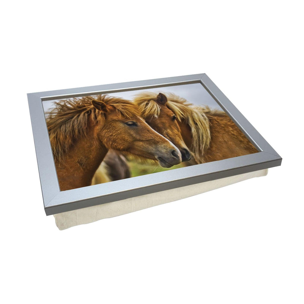 Brown Horses Lap Tray - L030 - Yoosh