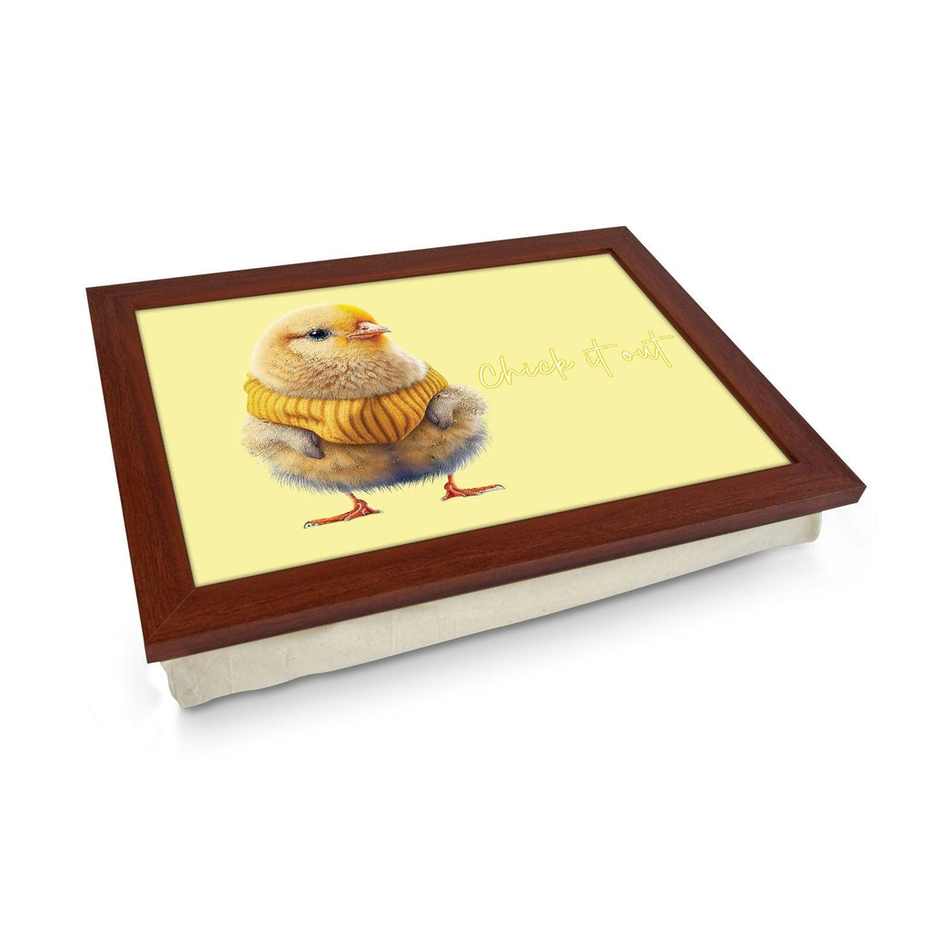 Chick It Out Lap Tray - L1106 - Cushioned Lap Trays by Yoosh