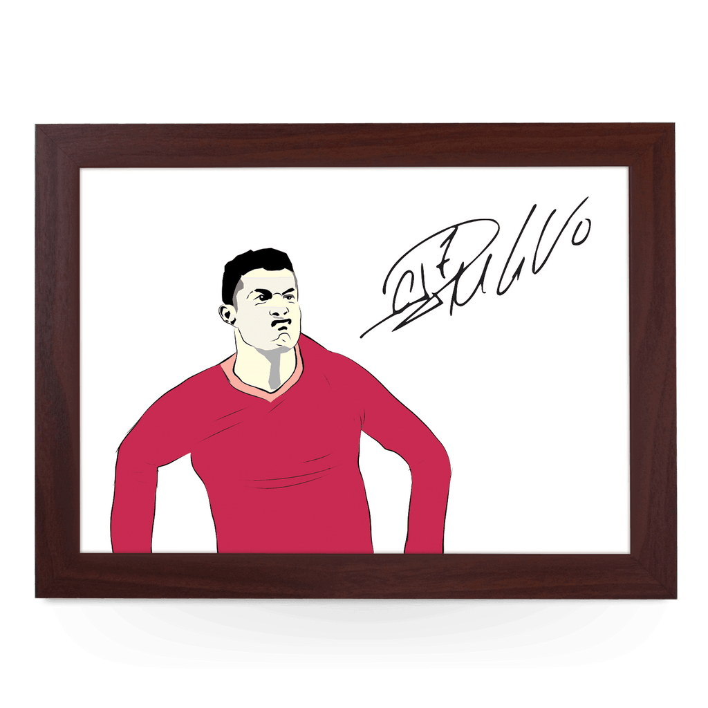 Cristiano Ronaldo Printed Signature Football Lap Tray - L652 – Yoosh