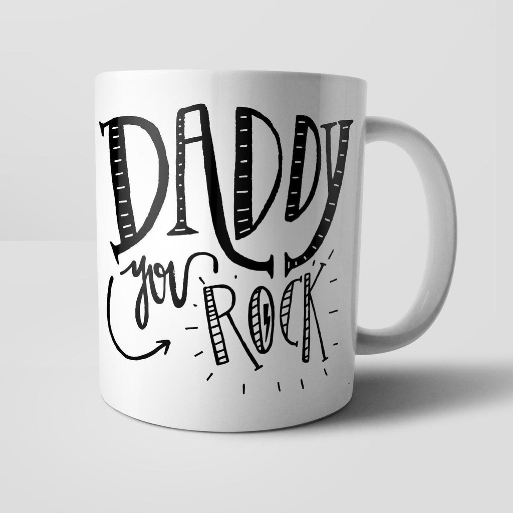 Daddy You Rock Mug - M001 Yoosh