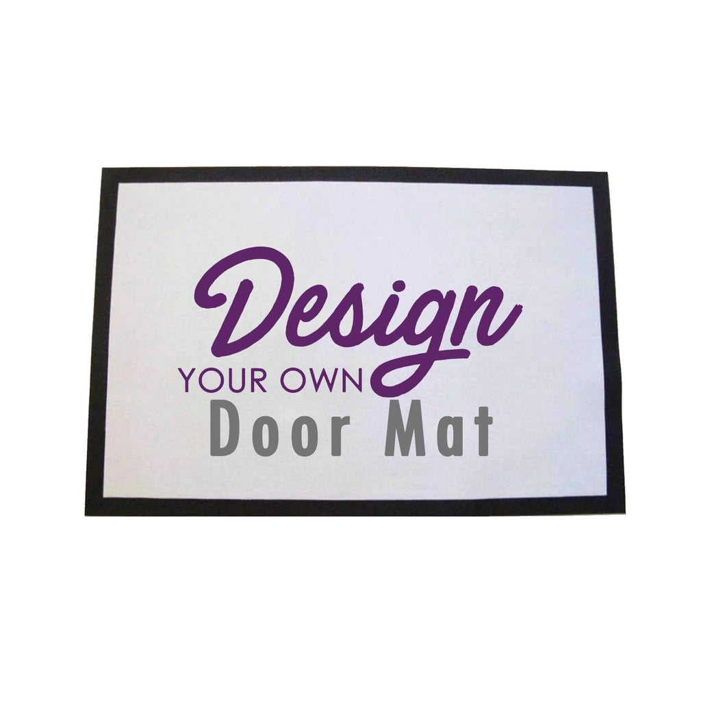 Design Your Own Door Floor Mat Cushioned Lap Trays by Yoosh