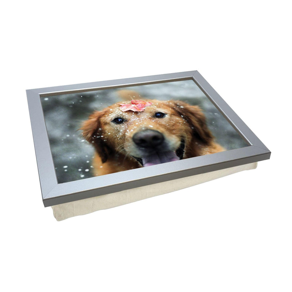 Dog in Snow Lap Tray - L0025 - Yoosh