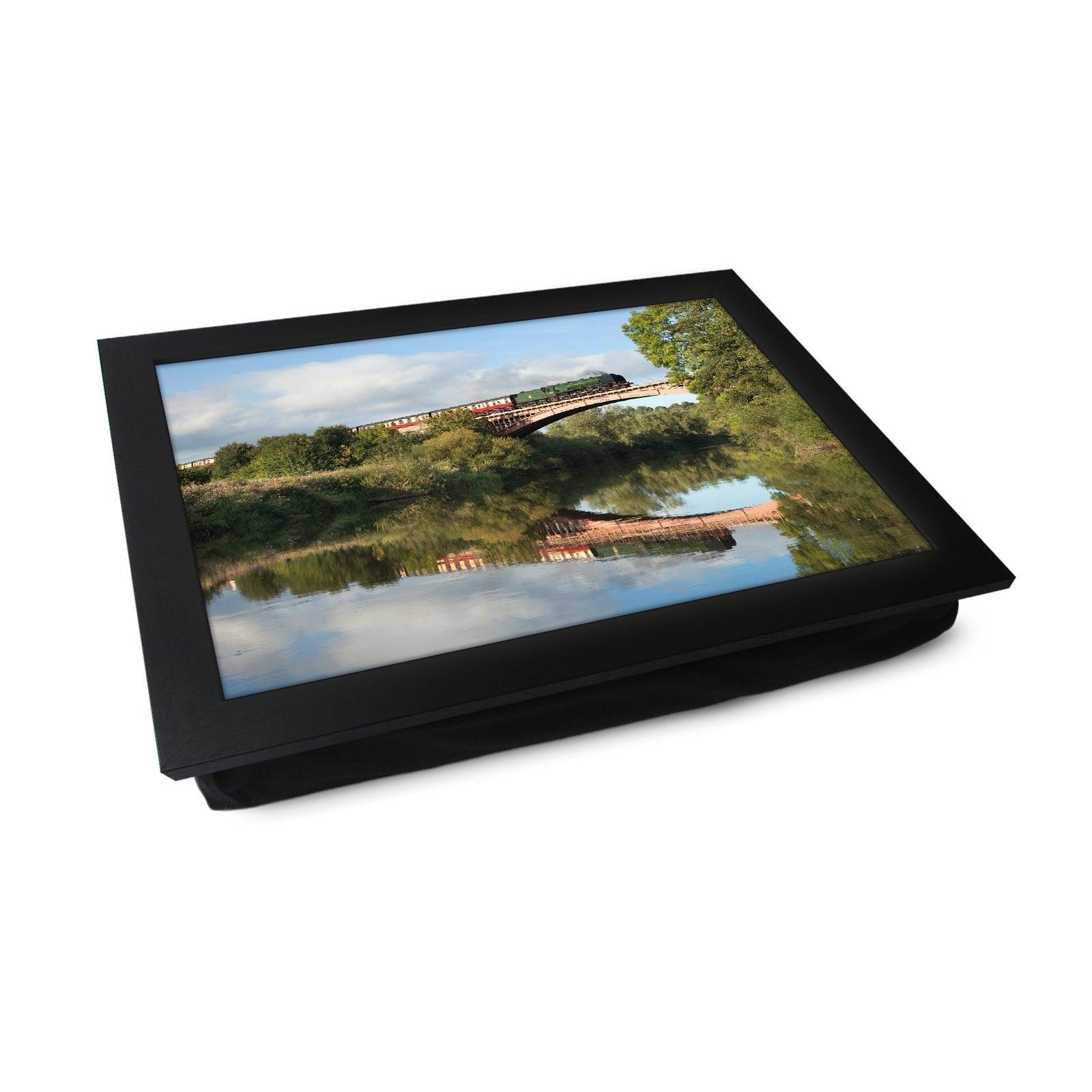 Duchess of Sutherland on Victoria Bridge Train Lap Tray - JFS00037 Personalised Lap Trays