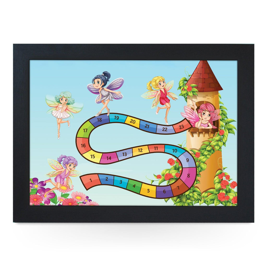 Fairy Castle Kids Game Lap Tray - L1042 - Cushioned Lap Trays by Yoosh