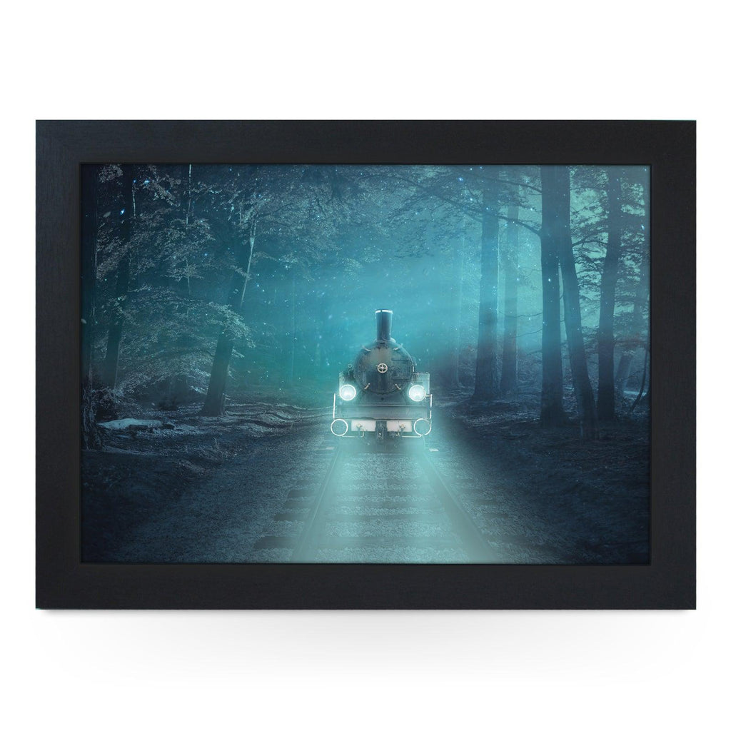 Fantasy Train in the Woods L811 Personalised Lap Trays