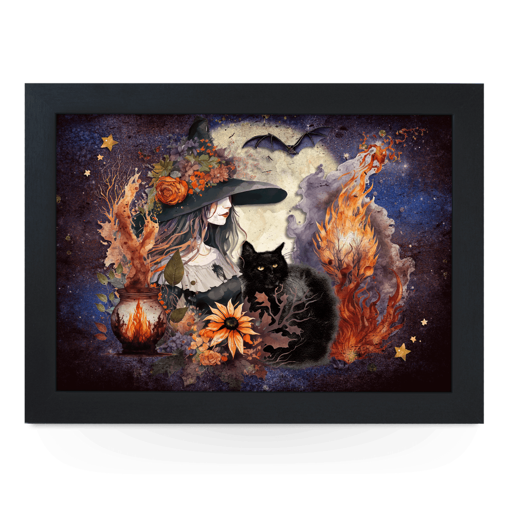 Fire Witch Lap Tray - L1164 - Cushioned Lap Trays by Yoosh