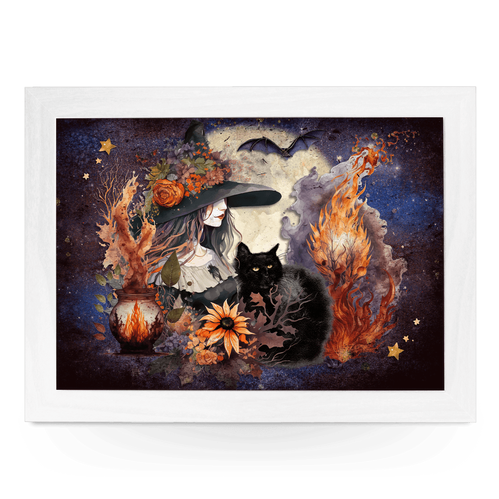Fire Witch Lap Tray - L1164 - Cushioned Lap Trays by Yoosh