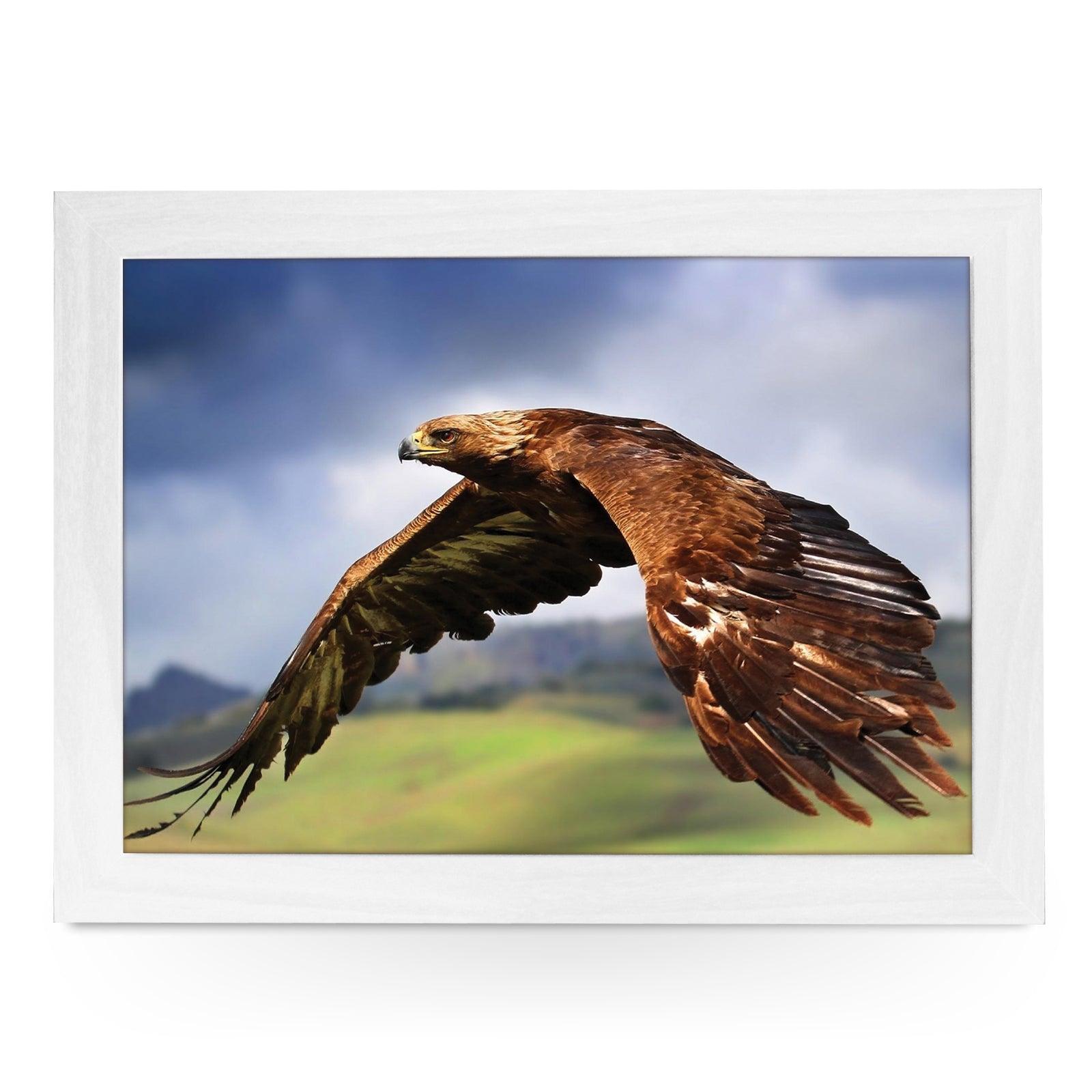 Flying Golden Eagle Lap Tray - L0424 Personalised Lap Trays