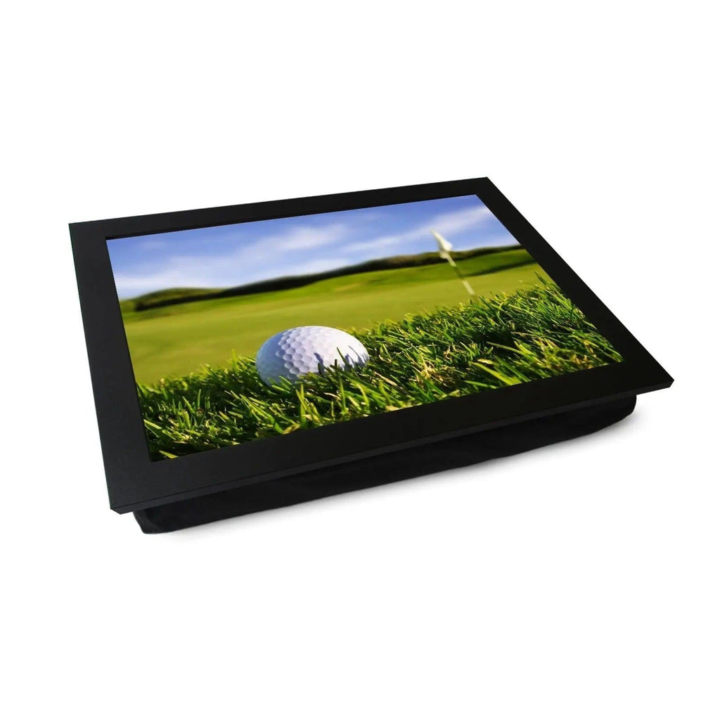 Golf Ball on Golf Course Lap Tray - L0105 Personalised Lap Trays