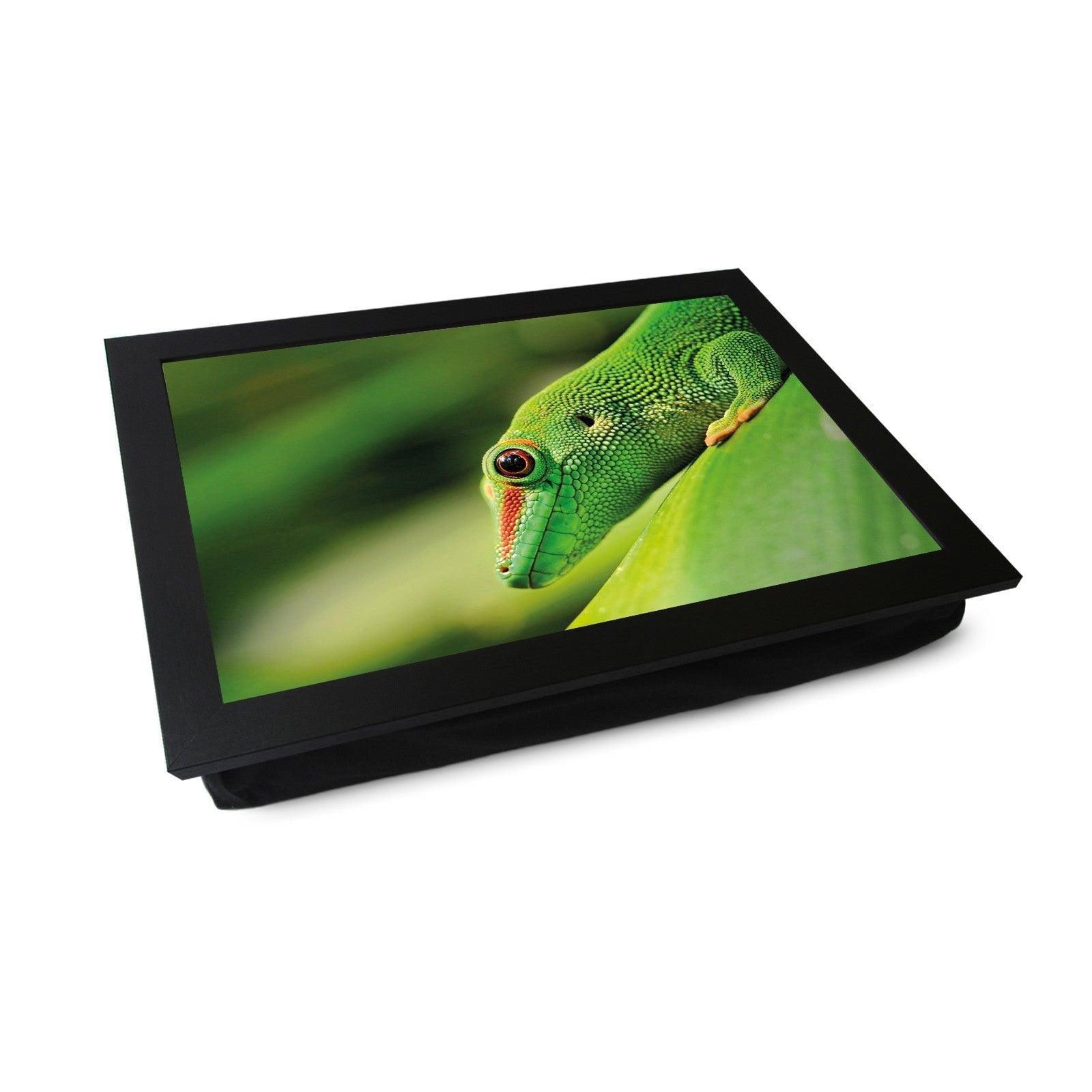 Green Gecko Lap Tray - L0101 Personalised Lap Trays