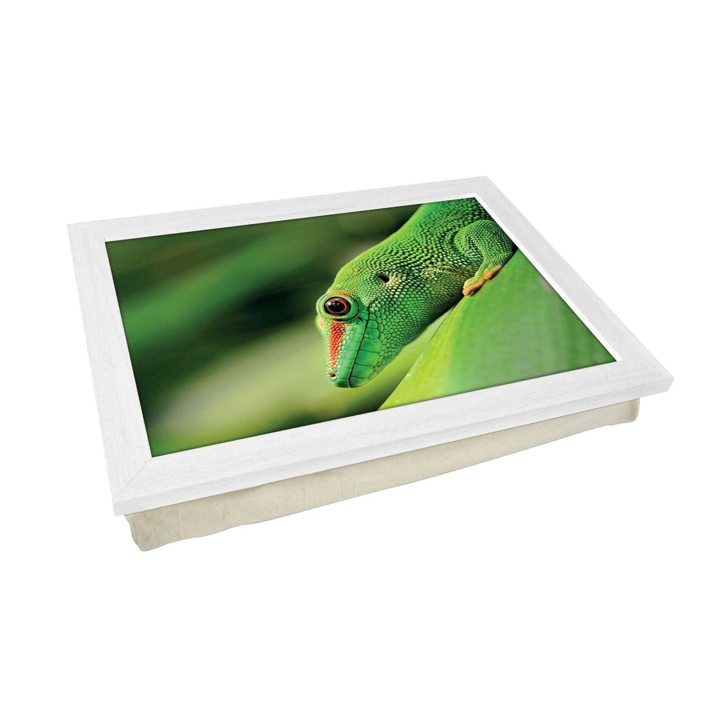 Green Gecko Lap Tray - L0101 Personalised Lap Trays