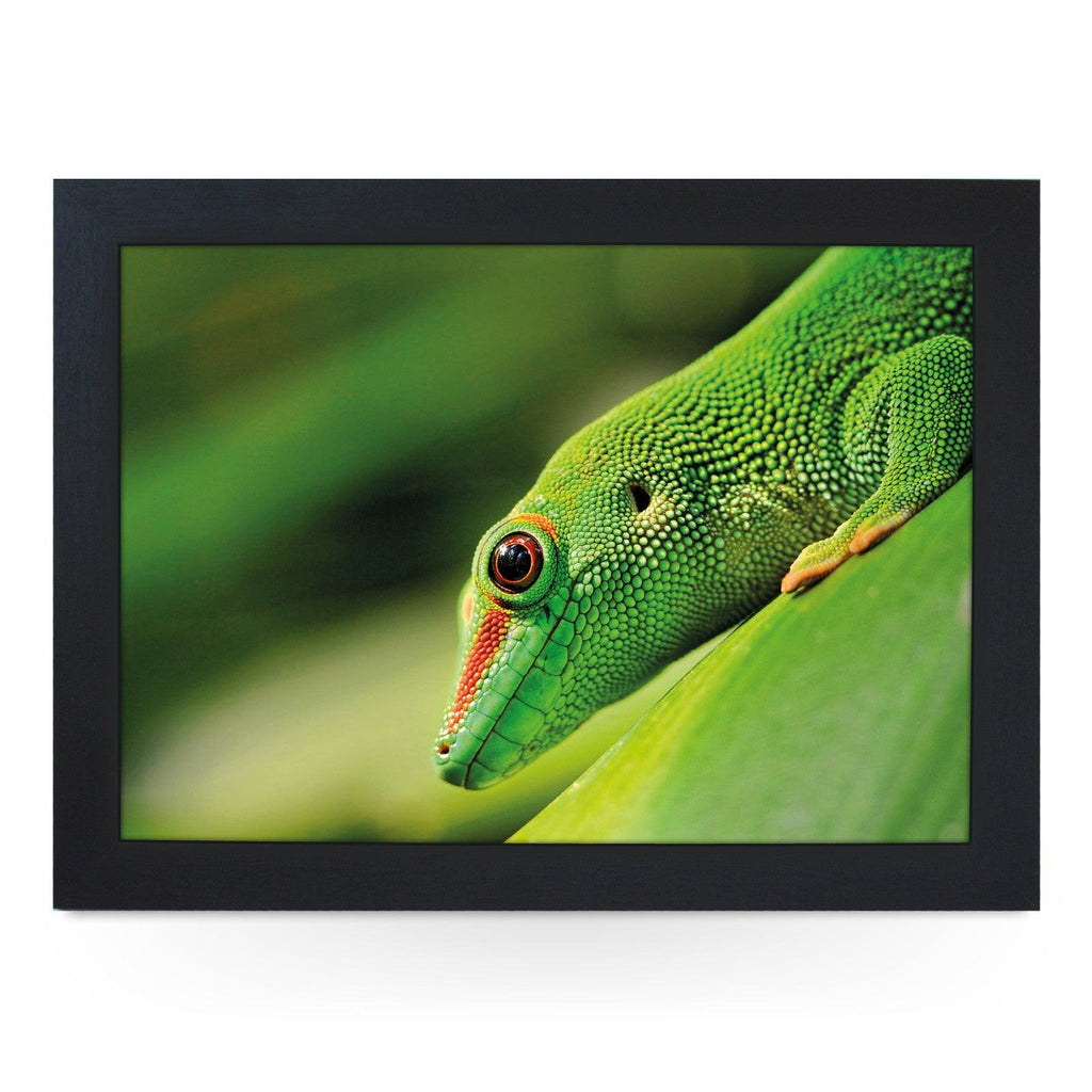 Green Gecko Lap Tray - L0101 Personalised Lap Trays