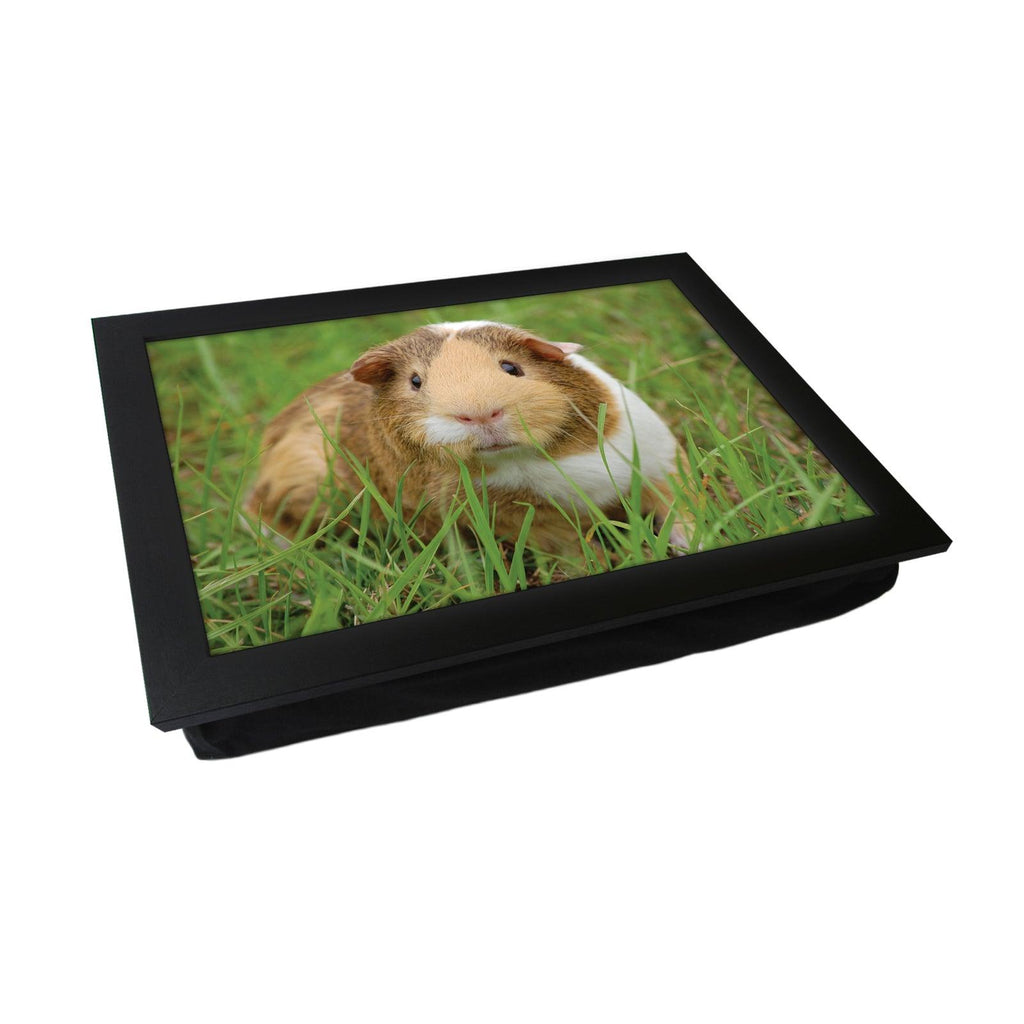 Guinea Pig In The Grass Lap Tray - L1196 - Cushioned Lap Trays by Yoosh