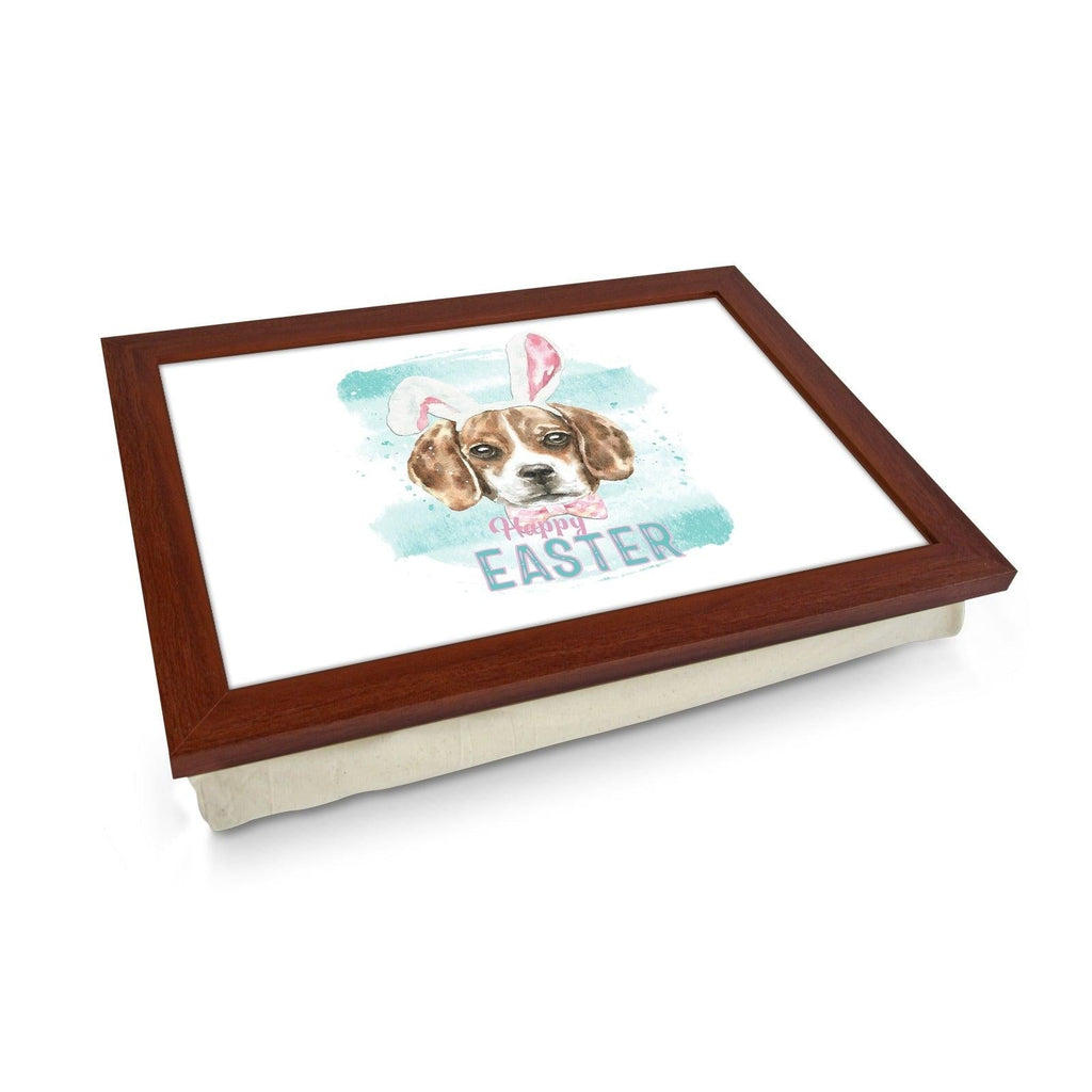Happy Easter Pup Lap Tray - L604 Personalised Lap Trays