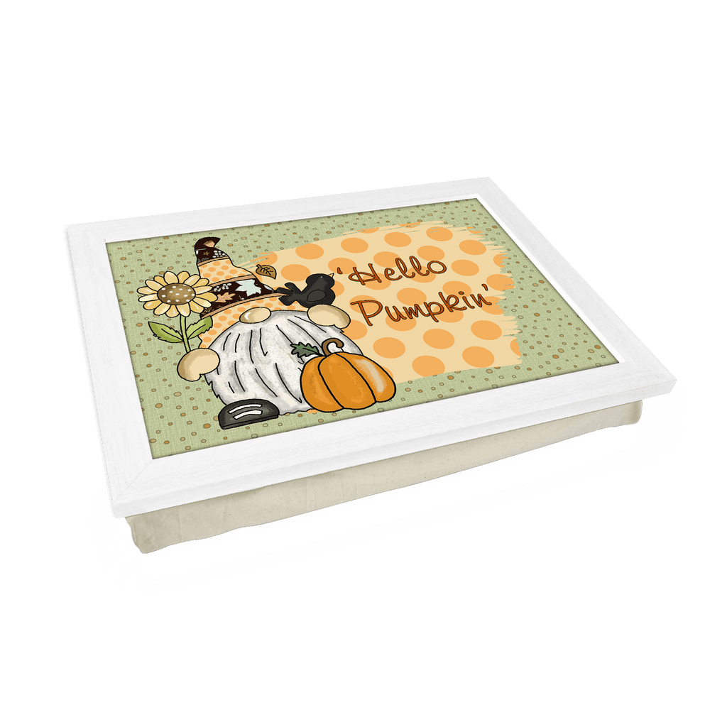 'Hello Pumpkin' Gonk Lap Tray - L687 - Yoosh