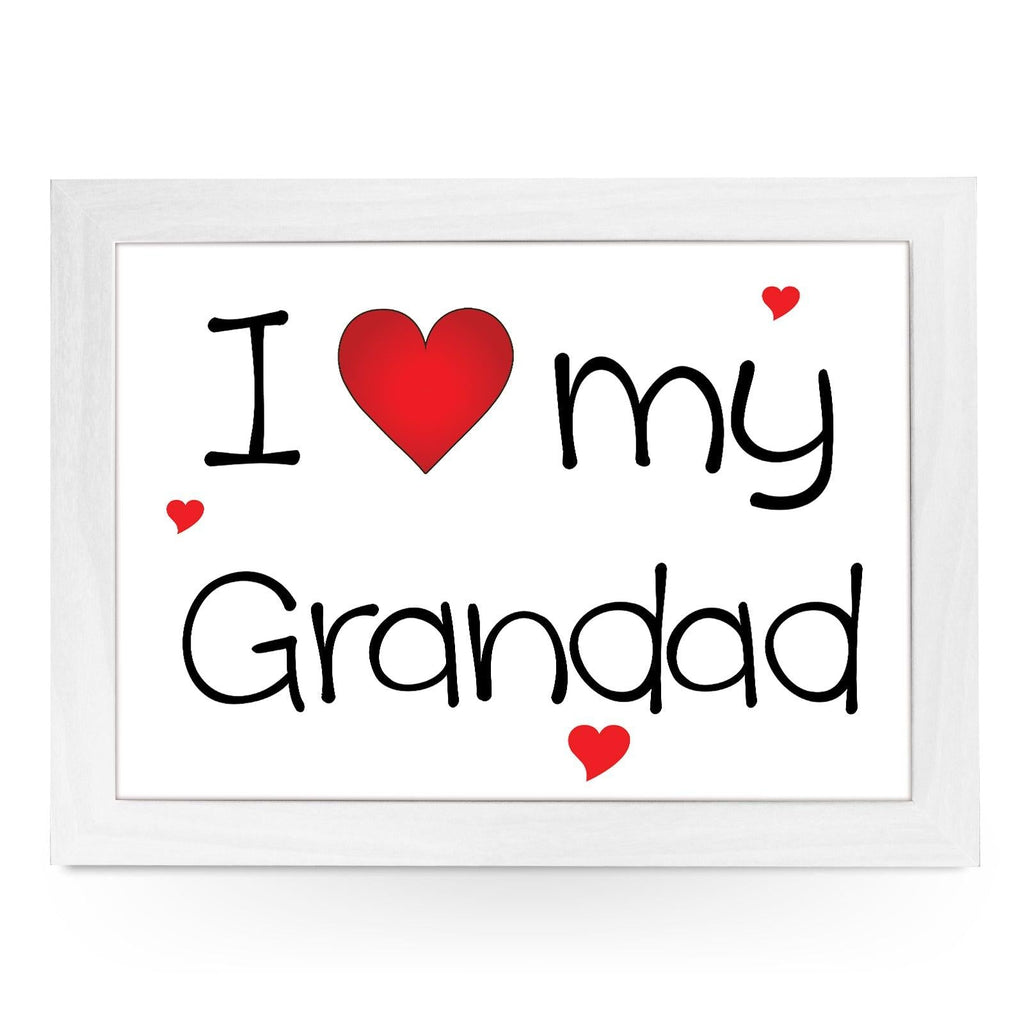 I Heart My Grandad Lap Tray - L0446 Personalised Lap Trays