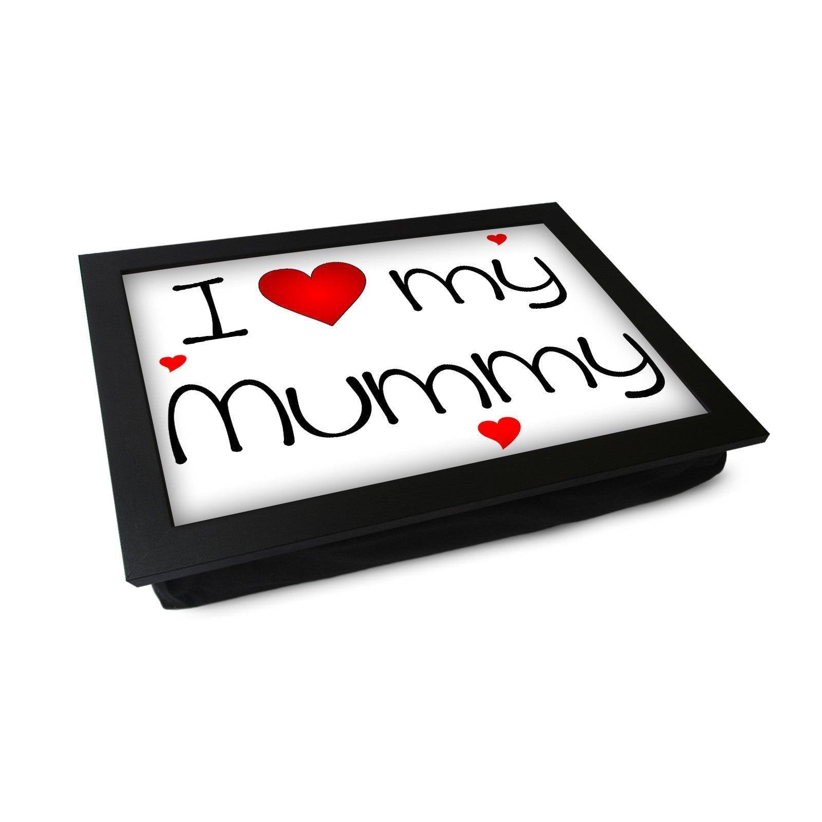 I Heart My Mummy Lap Tray - L0448 Personalised Lap Trays