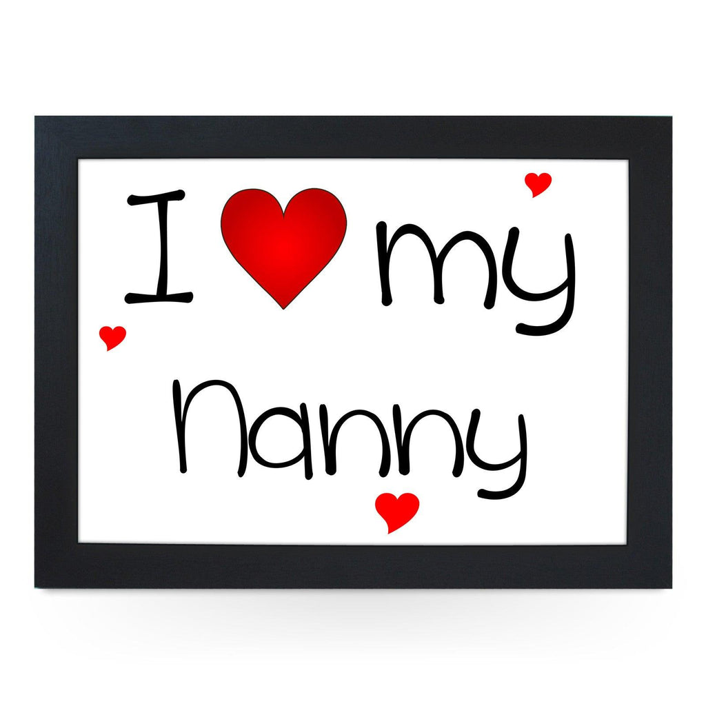 I Heart My Nanny Lap Tray - L0449 Personalised Lap Trays