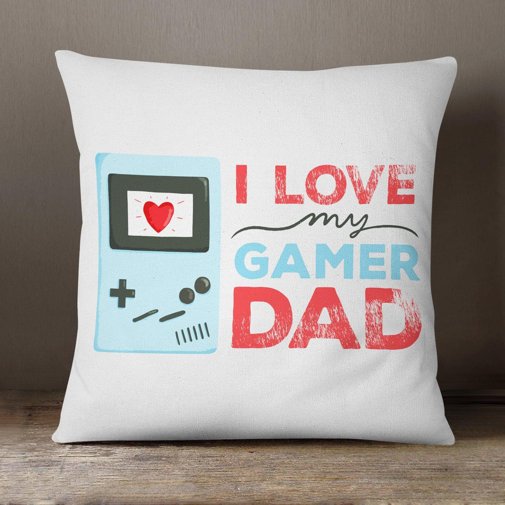 I Love My Gamer Dad - 40 x 40 cm Cushion (L0743) Yoosh