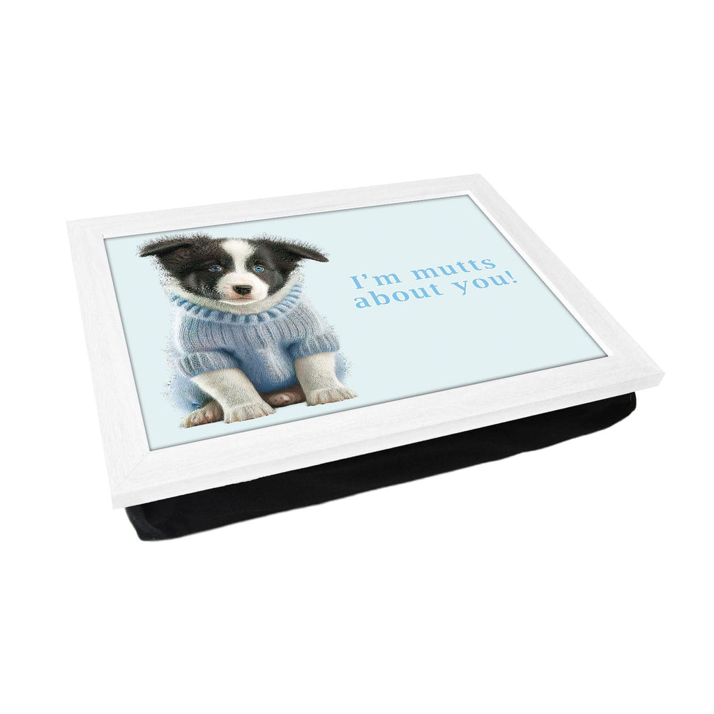 I'm Mutts About You Lap Tray - L1102 - Cushioned Lap Trays by Yoosh