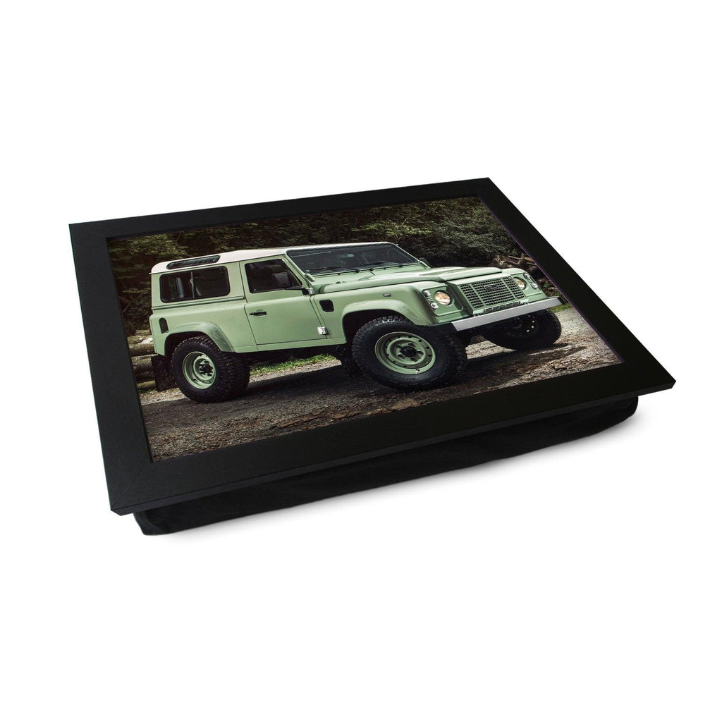 Land Rover Defender Green Lap Tray - L0578 Personalised Lap Trays