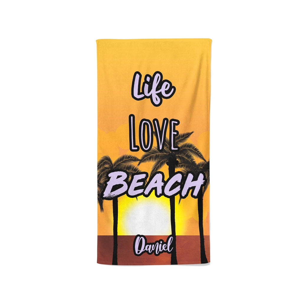 Life Love Beach - Beach Towel Cushioned Lap Trays by Yoosh