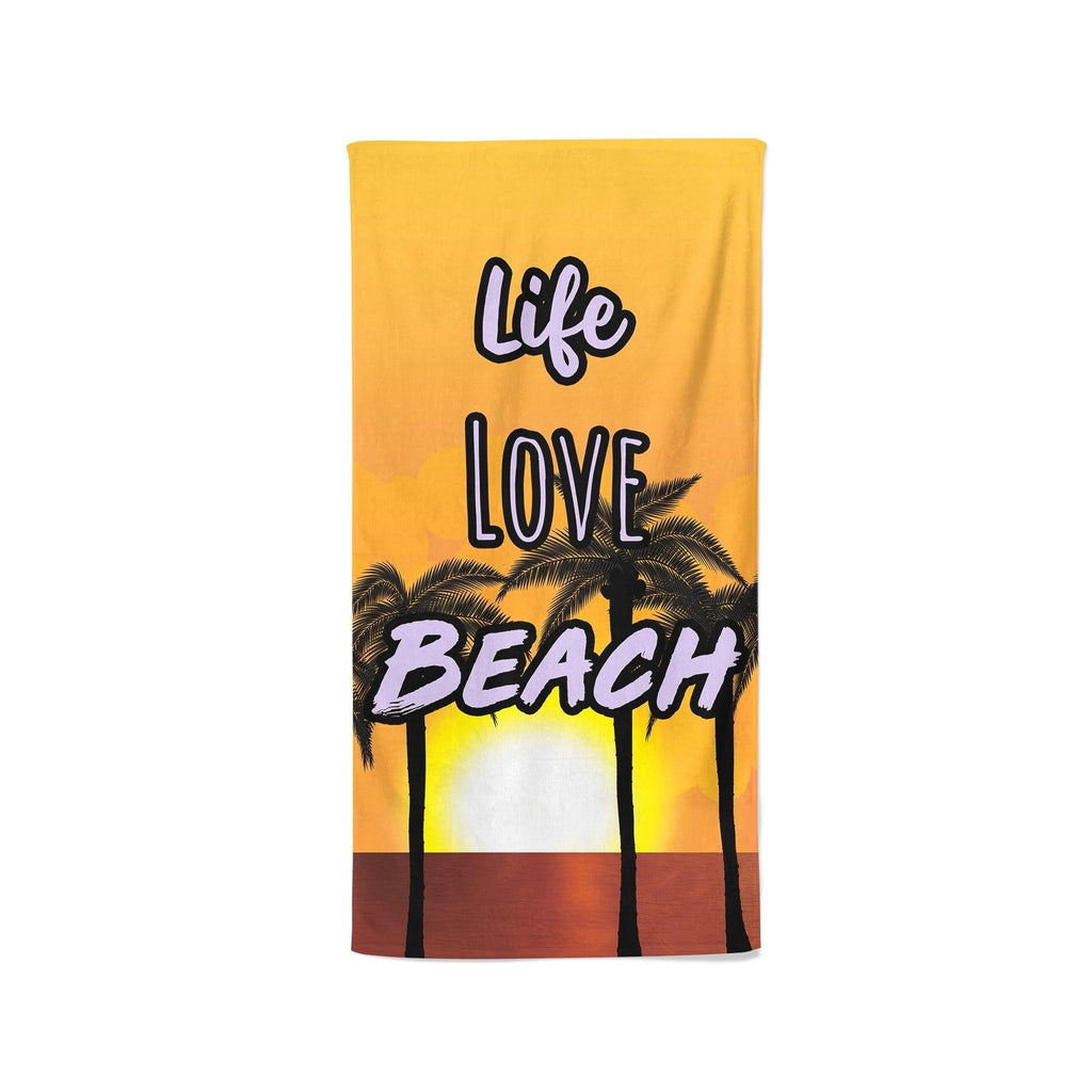 Life Love Beach - Beach Towel Cushioned Lap Trays by Yoosh