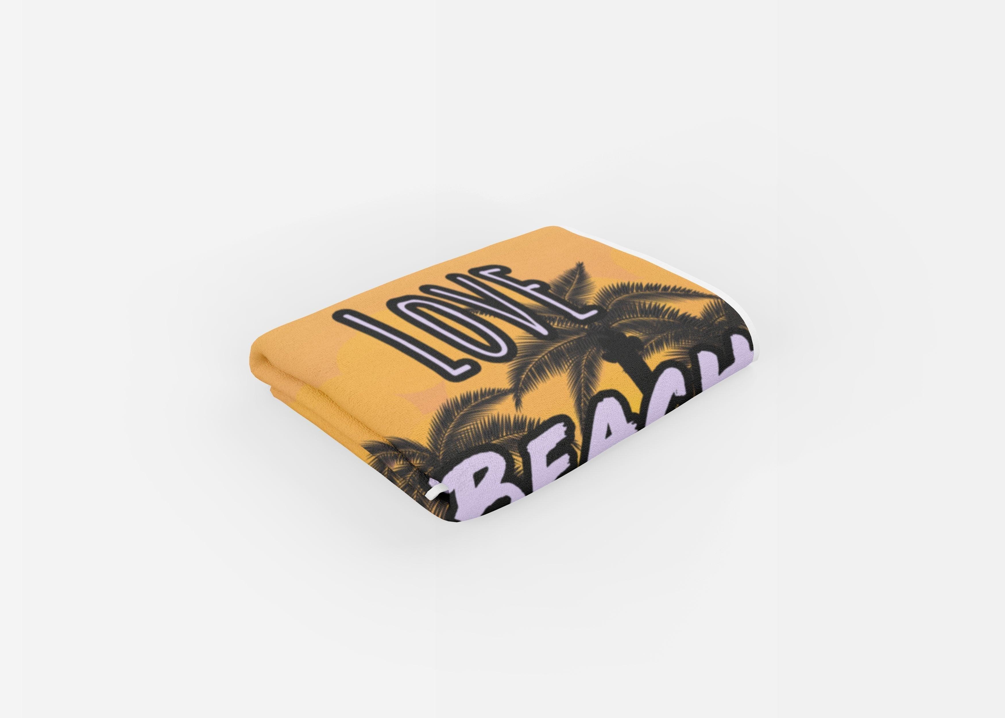Life Love Beach - Beach Towel Cushioned Lap Trays by Yoosh