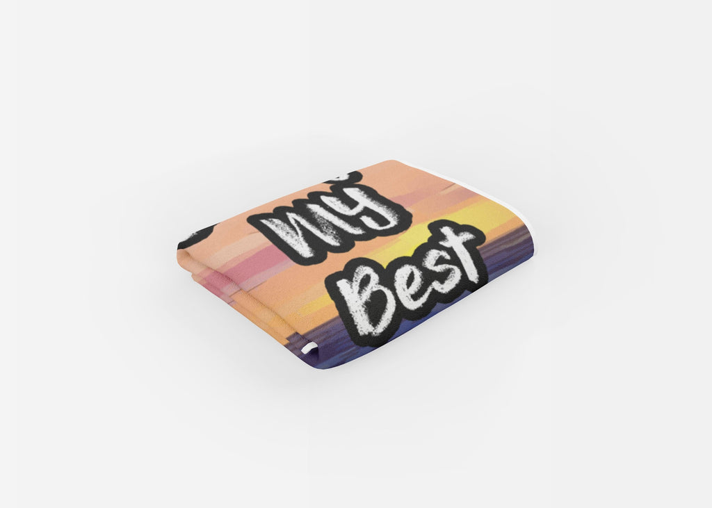 Living My Best Life - Beach Towel Cushioned Lap Trays by Yoosh