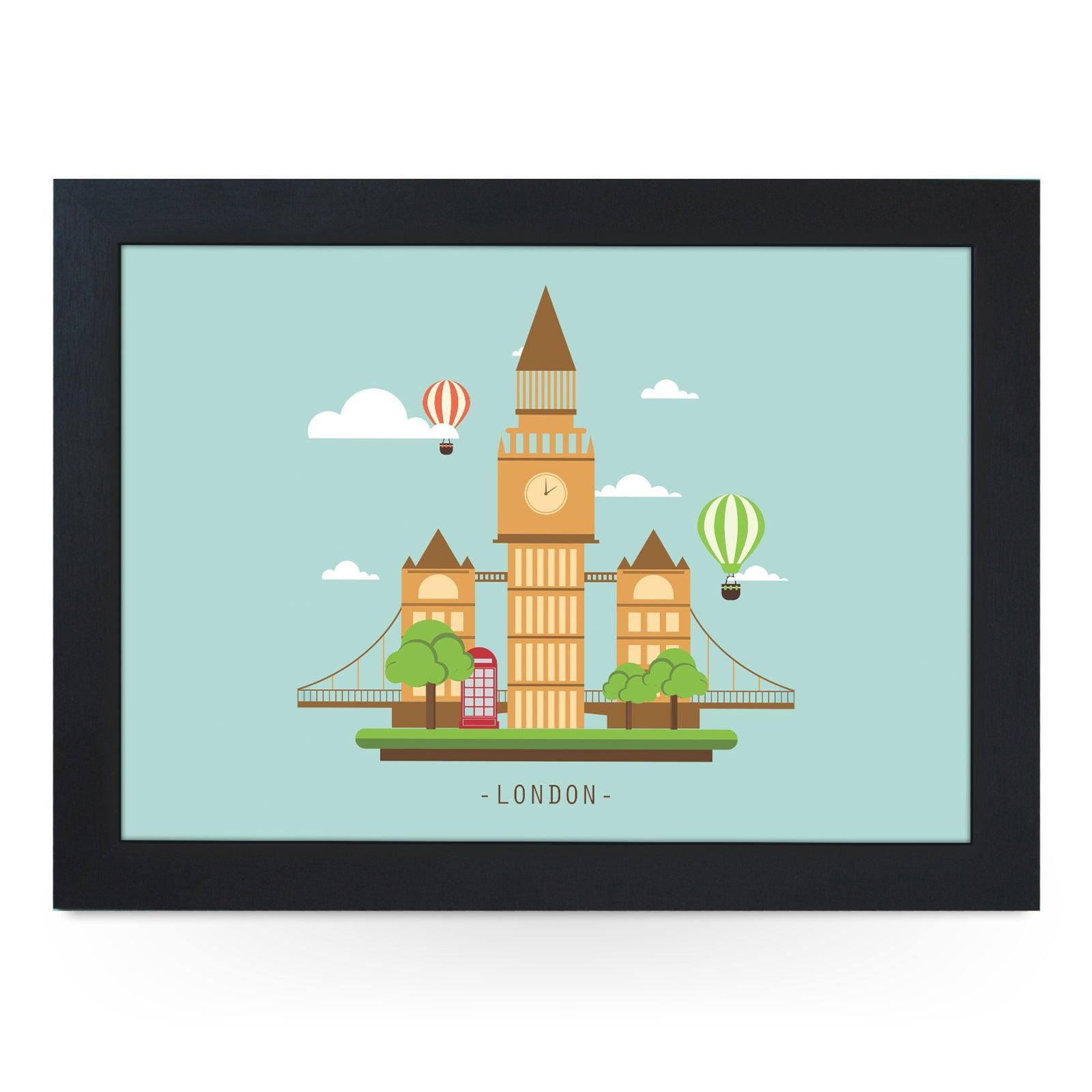 London's Big Ben Lap Tray - L962 Personalised Lap Trays