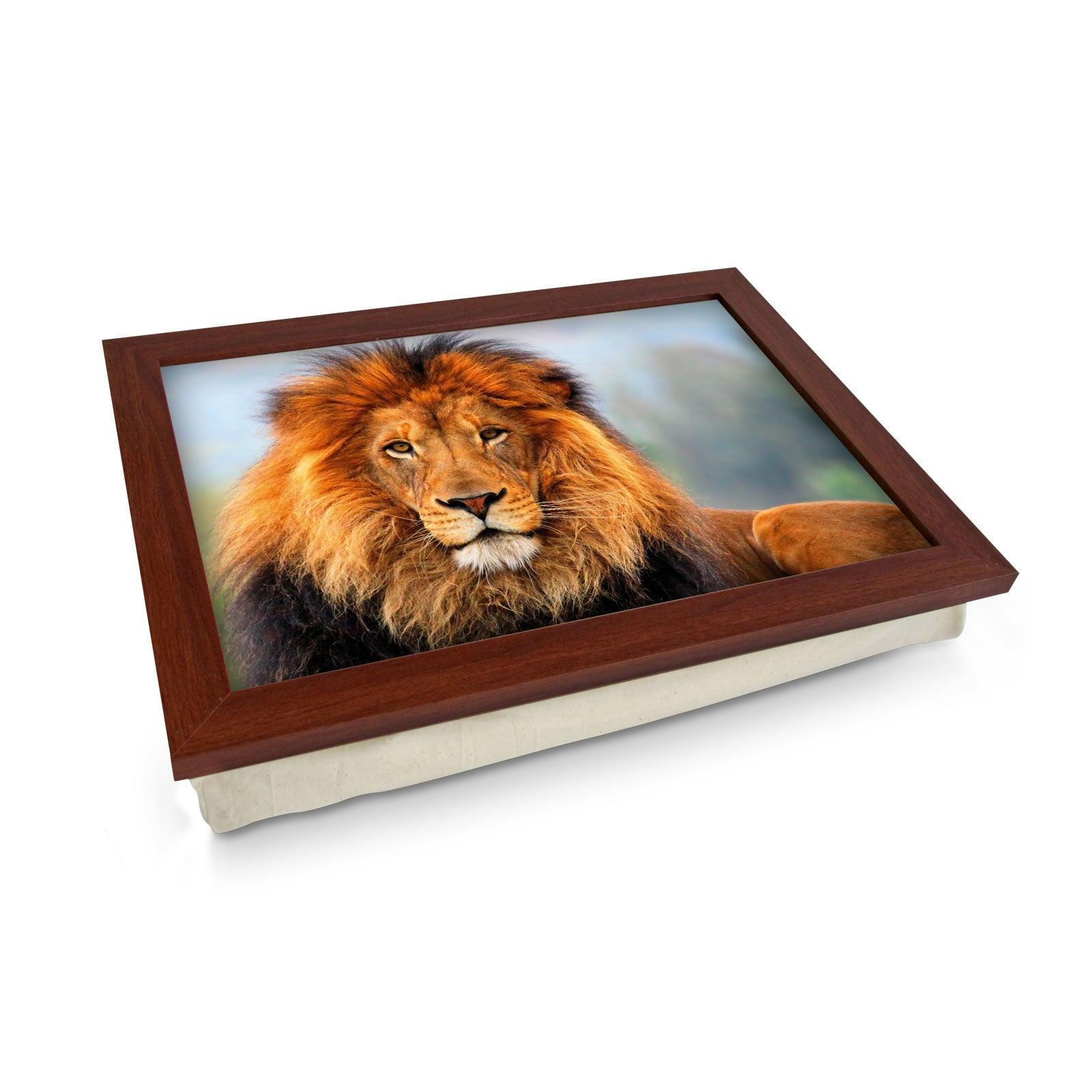 Majestic Lion Lap Tray - L0051 Personalised Lap Trays