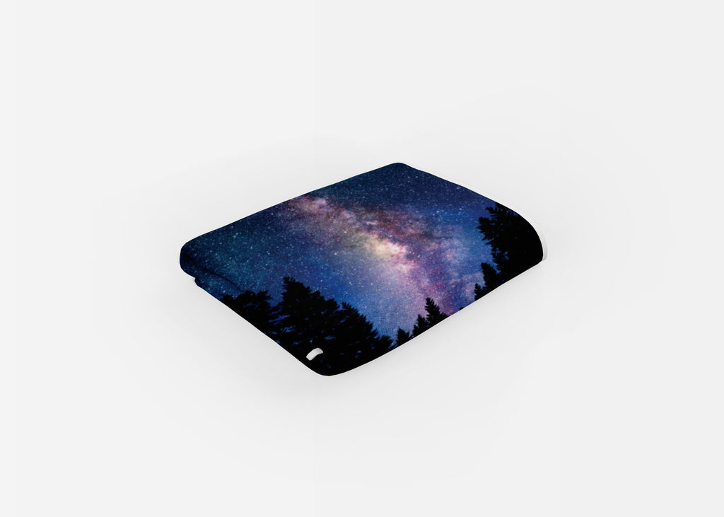 Milky Way At Night - Beach Towel Cushioned Lap Trays by Yoosh