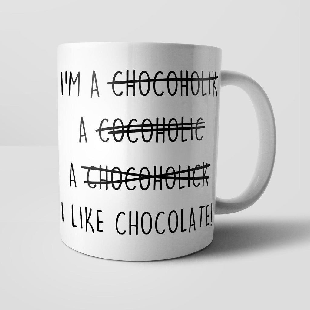 Misspelled Chocoholic Mug - M004 Yoosh