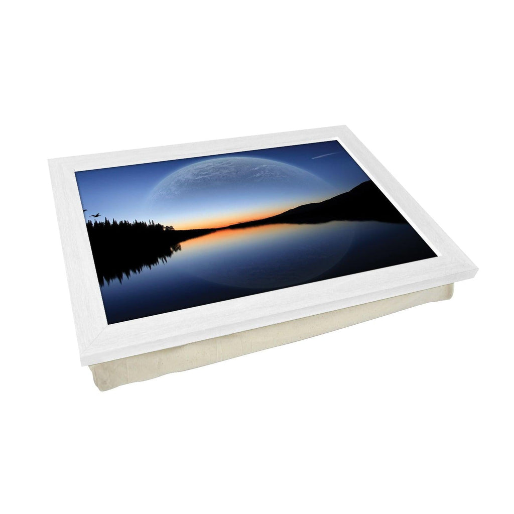 Moon And Lake Lap Tray - L0375 Personalised Lap Trays