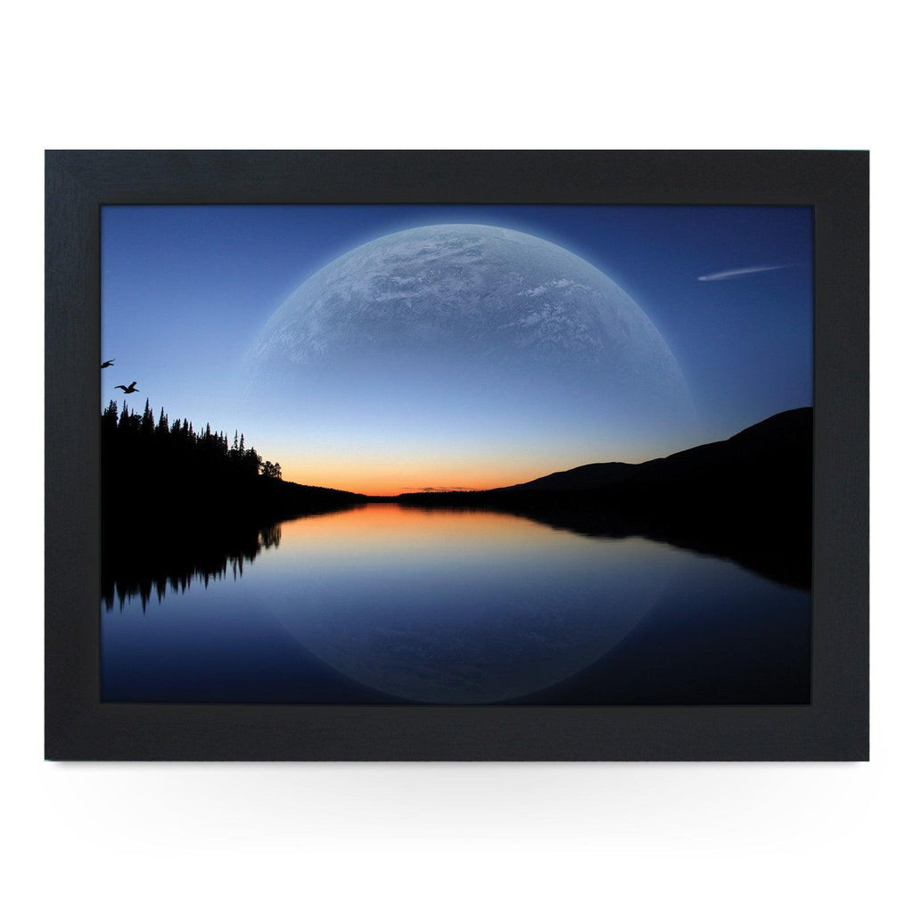 Moon And Lake Lap Tray - L0375 Personalised Lap Trays