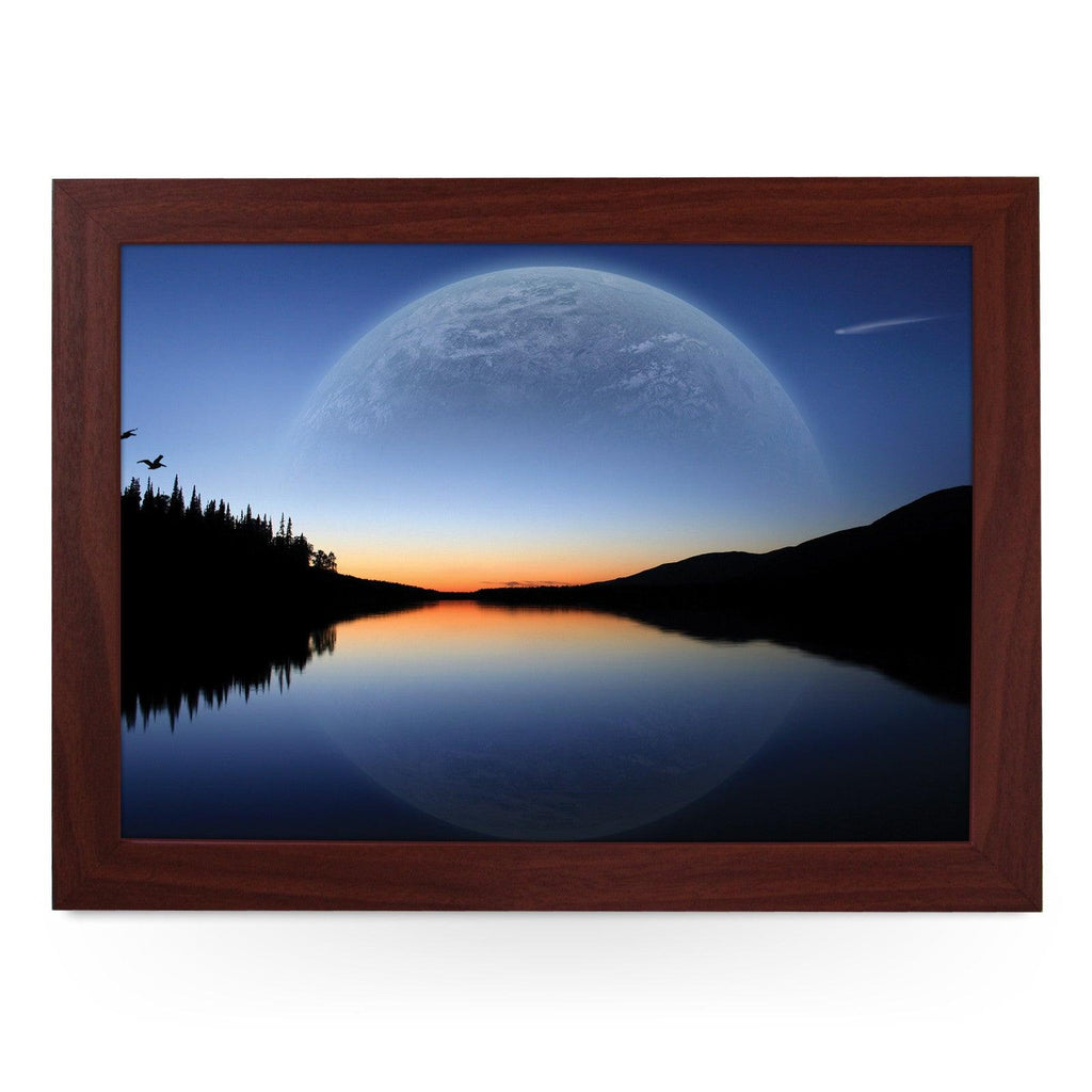 Moon And Lake Lap Tray - L0375 Personalised Lap Trays