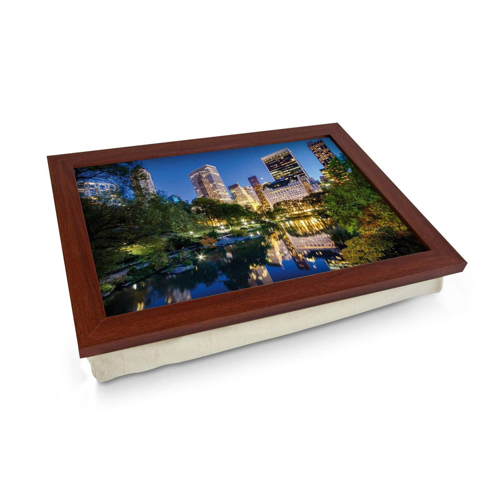 New York Central Park At Night - L0178 Personalised Lap Trays
