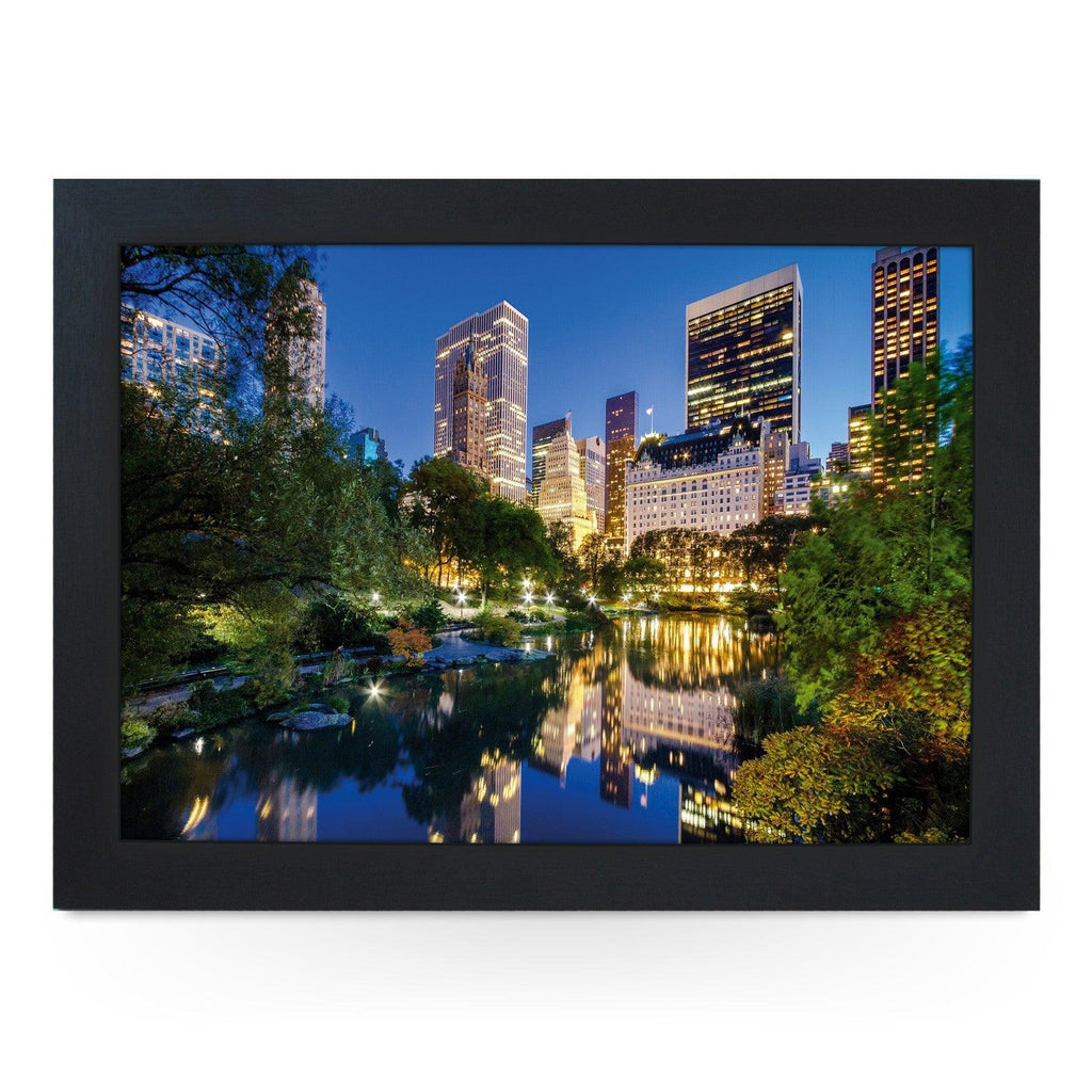 New York Central Park At Night - L0178 Personalised Lap Trays