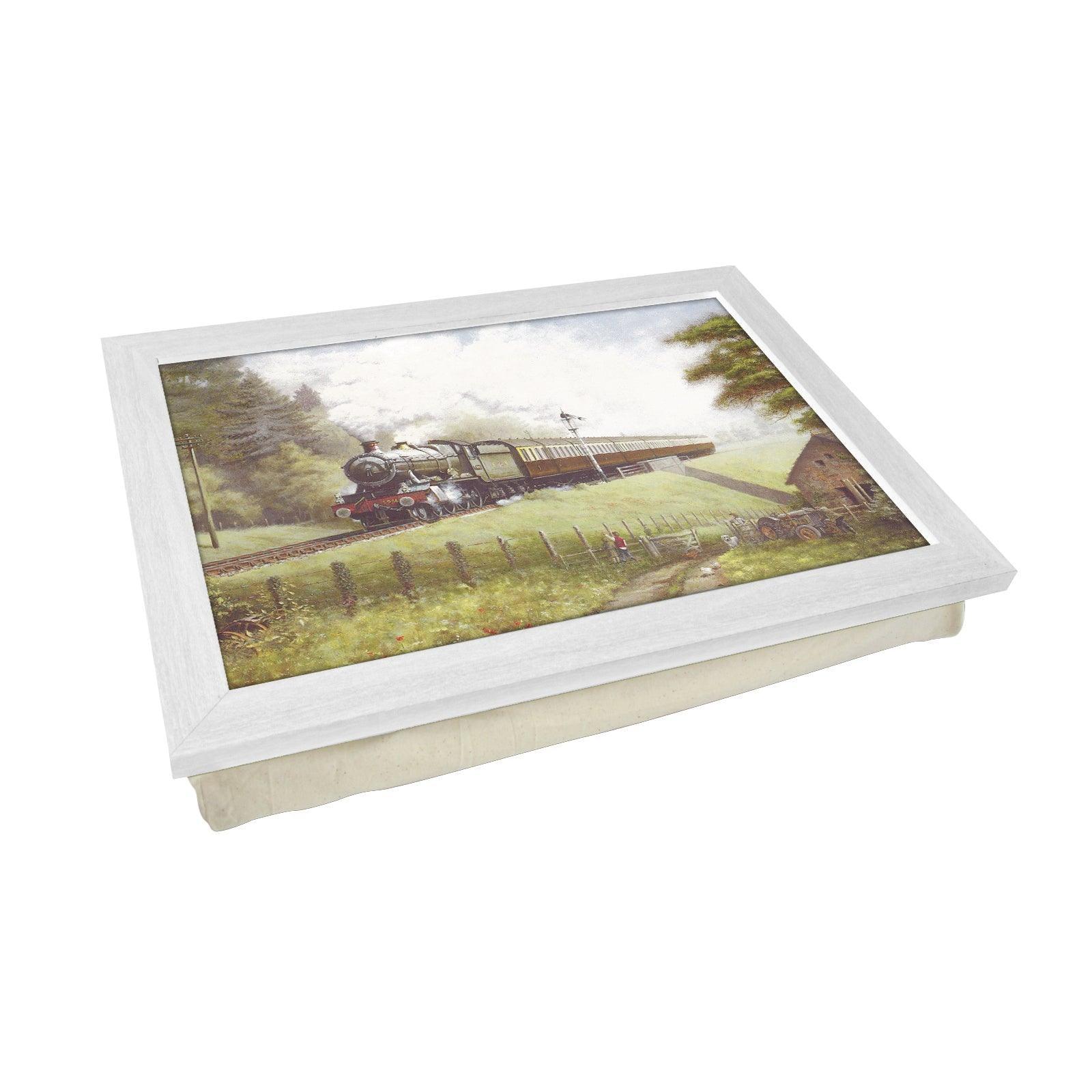 Old Acquaintances GWR Hall Class 5946 Marwell Hall Steam Train Lap Tray - L0901 Personalised Lap Trays