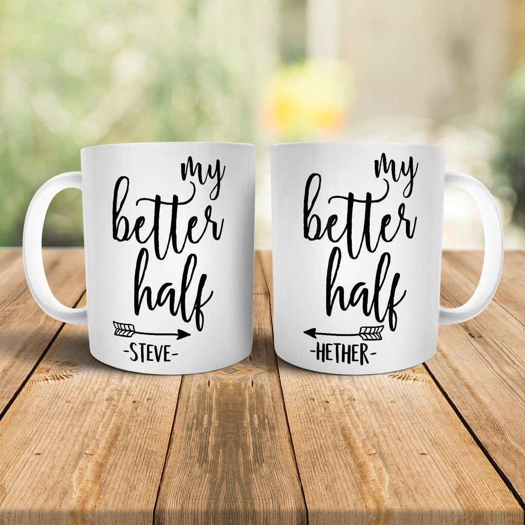 Personalised My Better Half Mug Set - M030 Yoosh