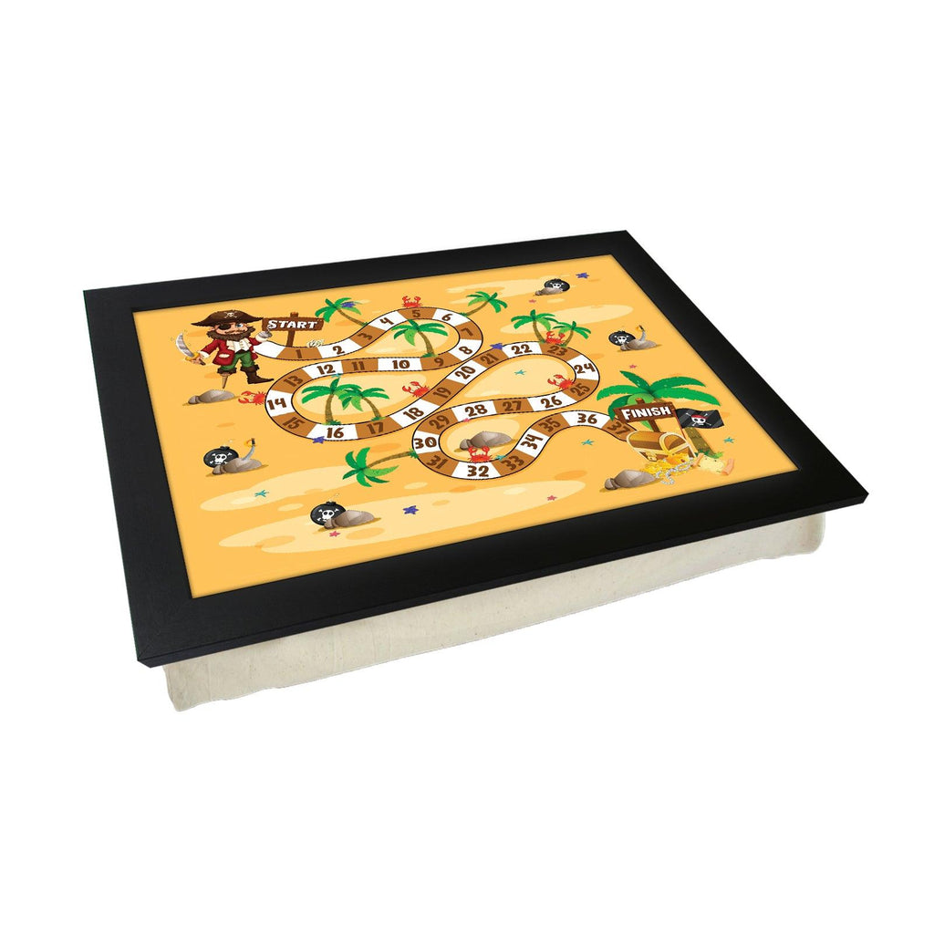 Pirates Race Kids Game Lap Tray - L1039 - Cushioned Lap Trays by Yoosh