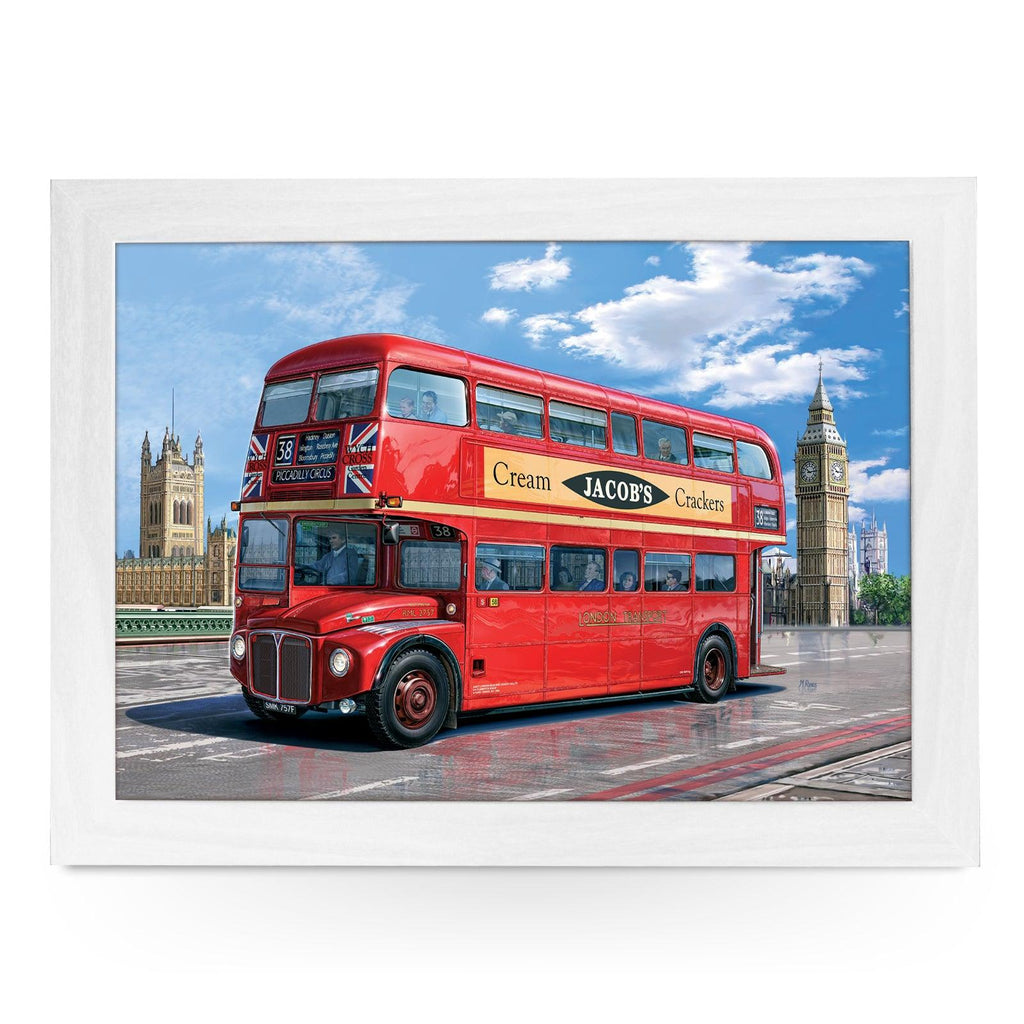 Routemaster London Bus Painting Lap Tray - L0734 Personalised Lap Trays
