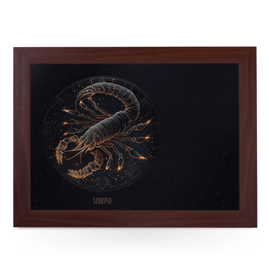 Scorpio Star Sign Lap Tray - L1053 - Cushioned Lap Trays by Yoosh