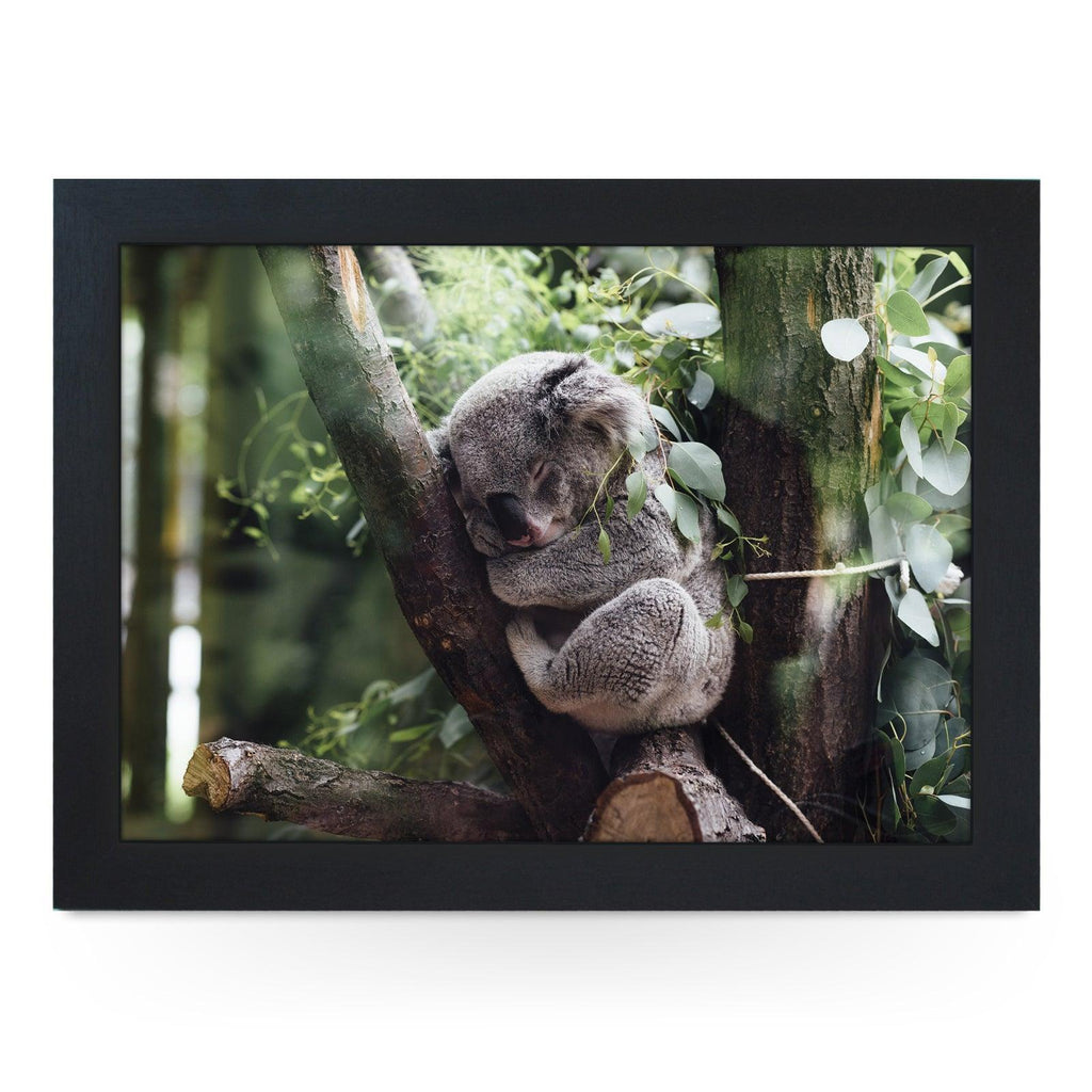 Sleeping Koala Lap Tray - L1182 - Cushioned Lap Trays by Yoosh