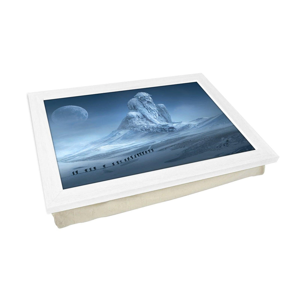 Snow Man Expedition Lap Tray - L864 Personalised Lap Trays