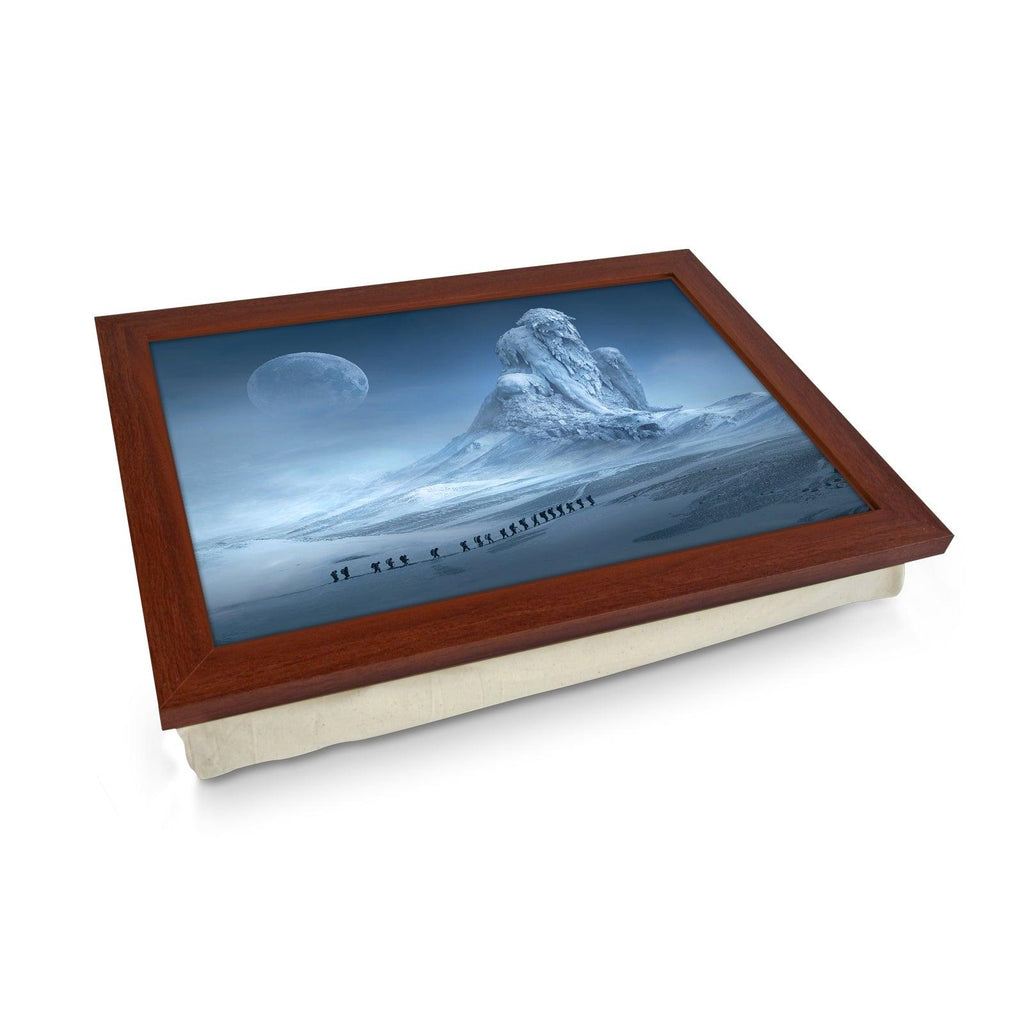 Snow Man Expedition Lap Tray - L864 Personalised Lap Trays