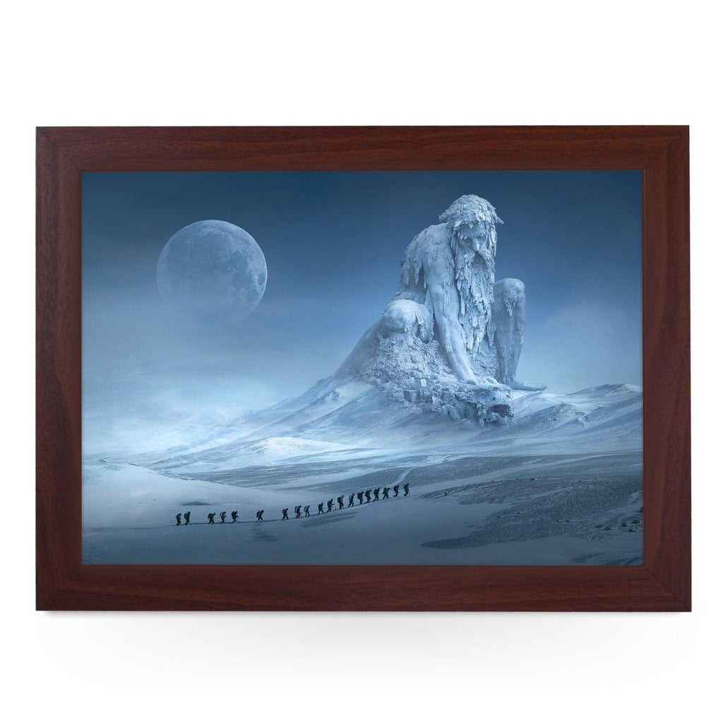 Snow Man Expedition Lap Tray - L864 Personalised Lap Trays