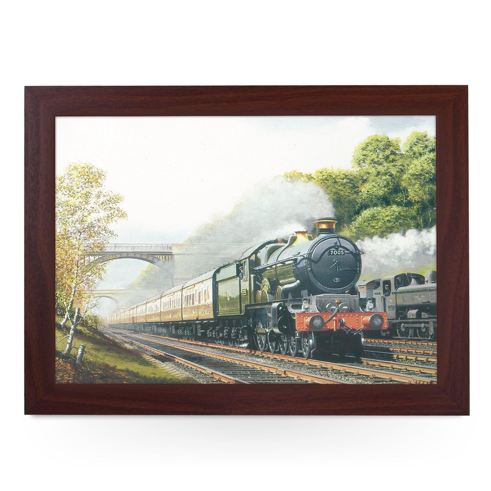 Sonning Cutting 7005 Sir Edward Elgar Steam Train Lap Tray - L0904 Personalised Lap Trays